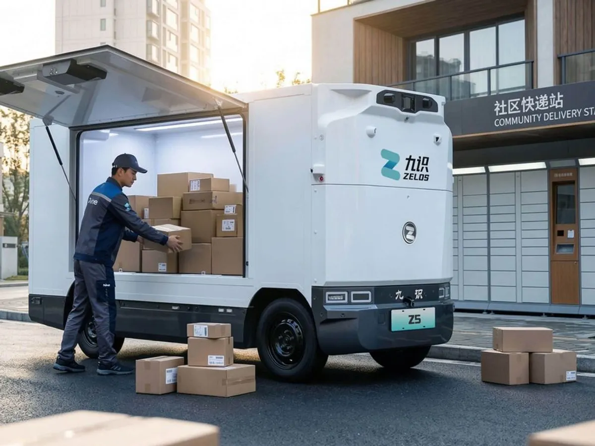 「4.98万元で無人車を売れ」九識Zelos、宅配網を覆す衝撃
