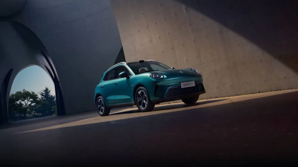 長城汽車の新型EV「ORA 5」の外観デザインイメージ