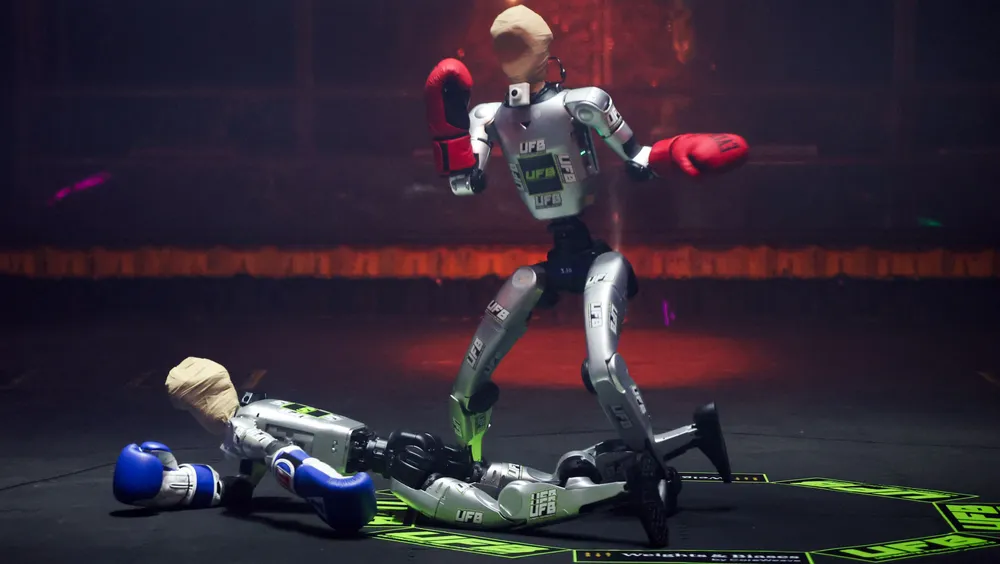 テスラと中国EVメーカーが競う人型ロボットのイメージビジュアル