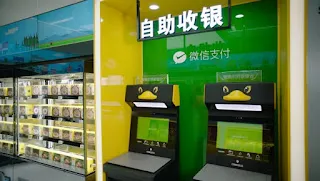 顔認証決済端末の使用シーン