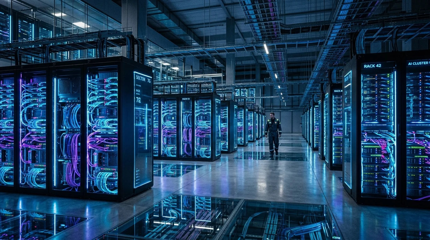 北京市内のデータセンターおよびAI研究開発拠点のイメージ