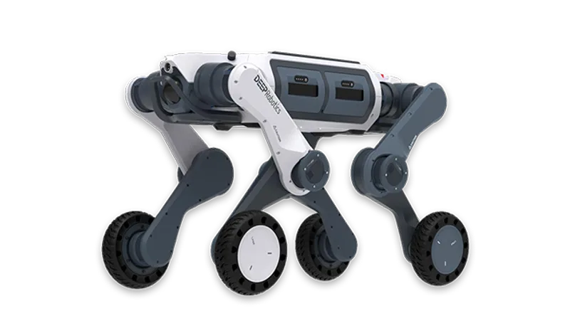 雲深処科技が投入した輪足複合ロボット「山猫（Lynx）M20」