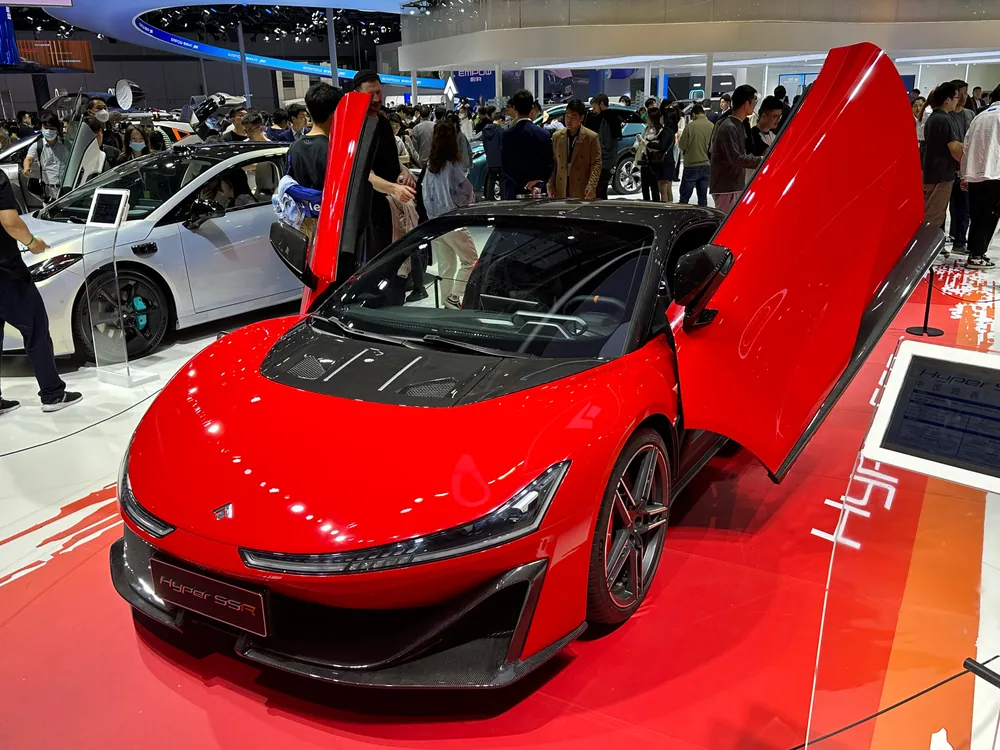 広汽昊鉑が発表した量産型バッテリーEVスーパーカー「Hyper SSR」