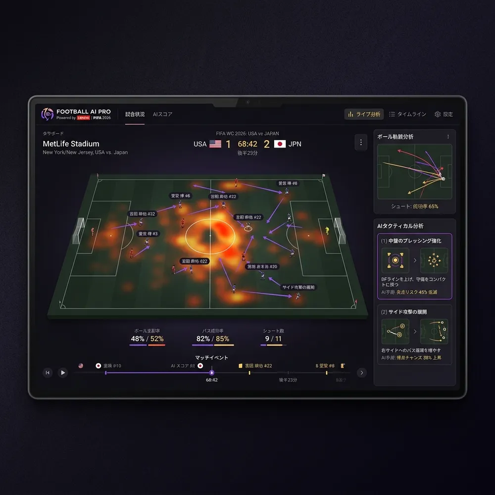 Lenovo Football AI Pro Dashboard