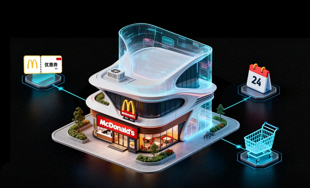 McDonalds Luckin Coffee MCP AI Agent Commerce China