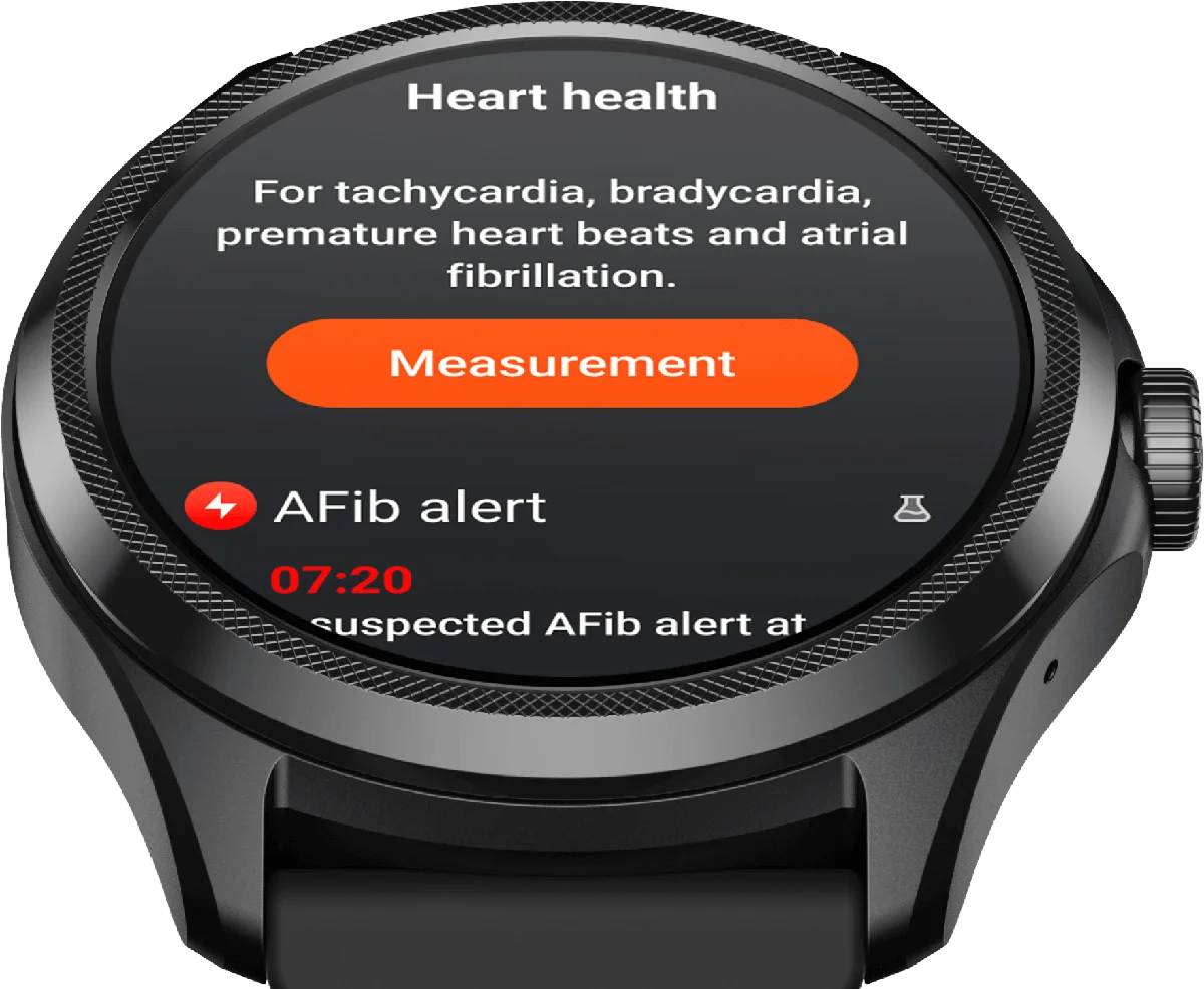 出門問問（Mobvoi）が開発したスマートウォッチ「TicWatch」の製品ハードウェア