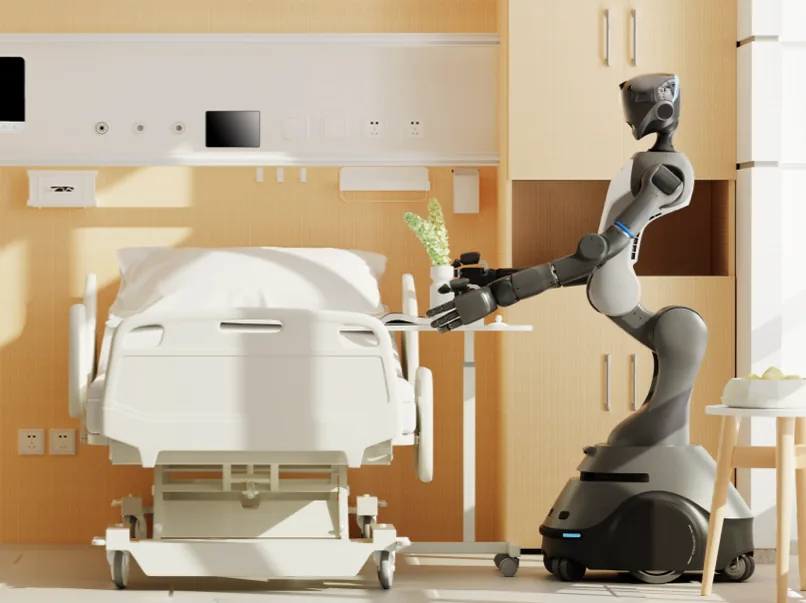 パシニ感知の人型ロボットTORA-ONEによる繊細な物体操作実演
