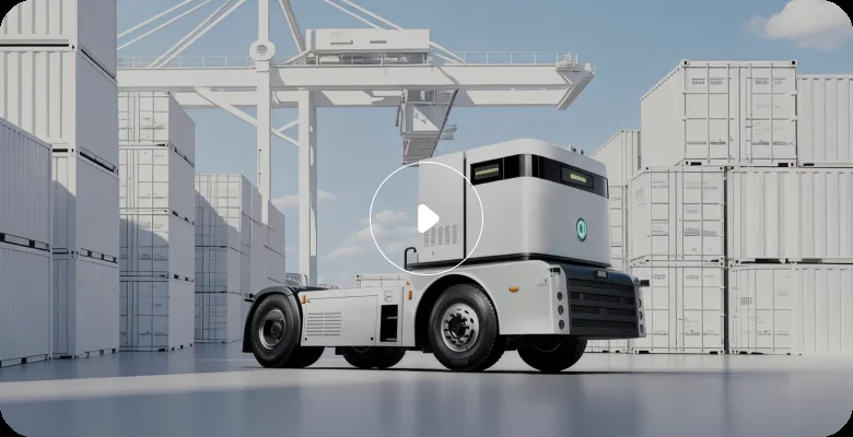 西井科技Q-Truckのシャシー構造とセンサースタック構成