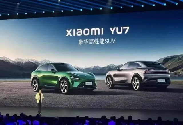 シャオミ新型EV YU7およびSU7
